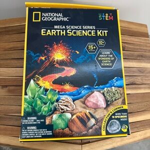 National Geographic Mega Science Series Kit with Vibrant Colors